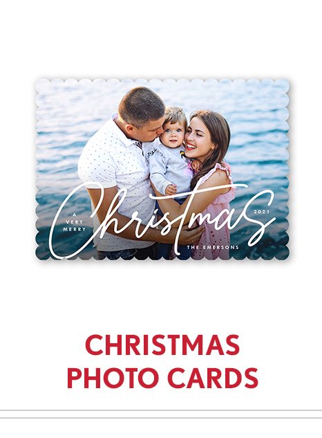 CHRISTMAS PHOTO CARDS