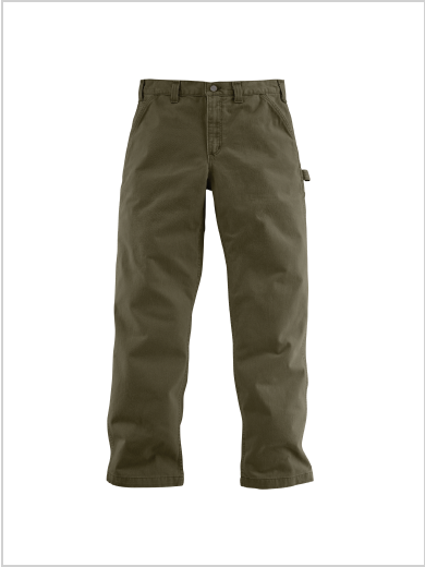 MEN'S RELAXED FIT TWILL UTILITY WORK PANT