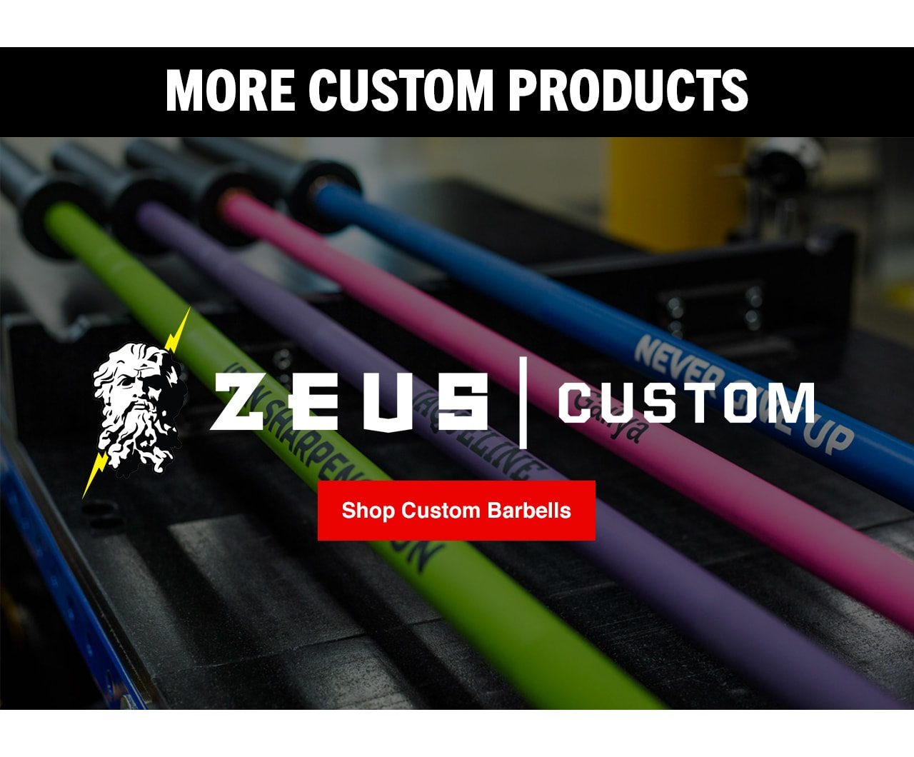 Shop Custom Barbells