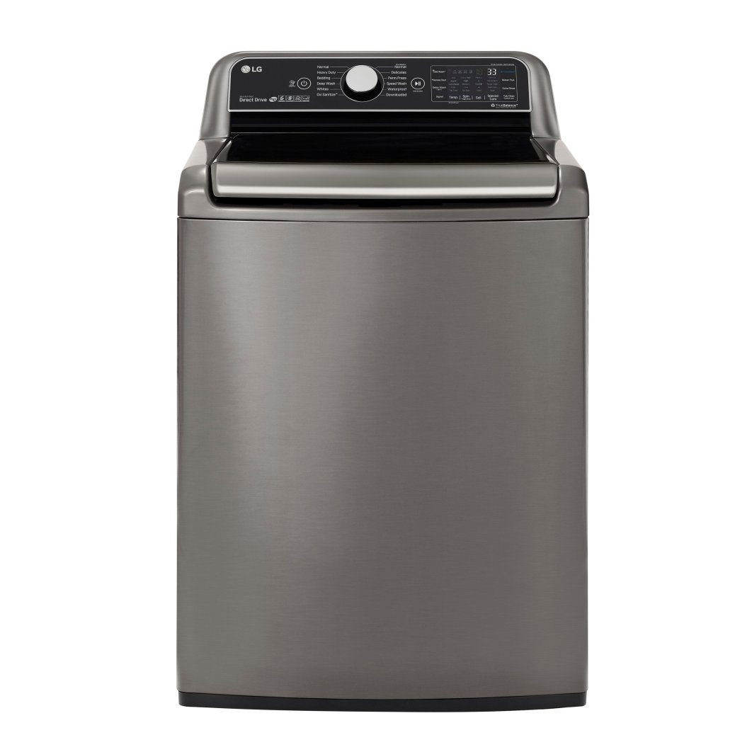 LG Top Load TurboWash3D Washer - 5.5 cu. ft. Graphite Steel