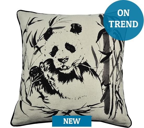 Zen Panda Cushion >