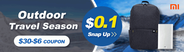 Outdoor Travel Season Snap Up From $0.1