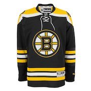 Reebok Boston Bruins Mens Premier Home Jersey - Black