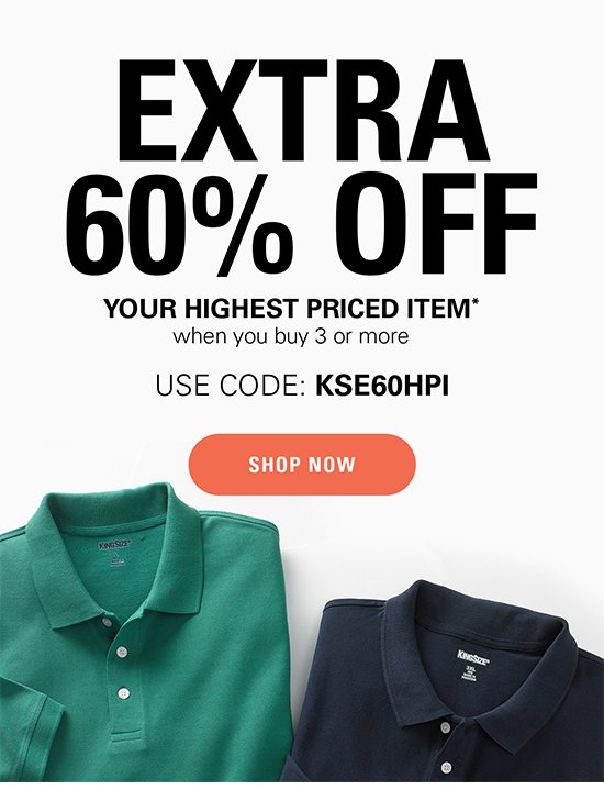 Extra 60% Off