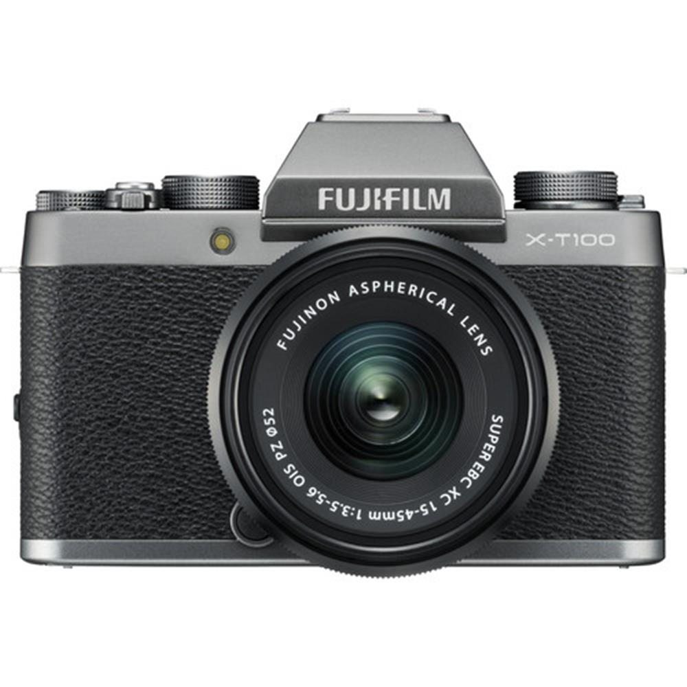 FUJIFILM X-T100 W/ XC 15-45 PZ DRK SILVER