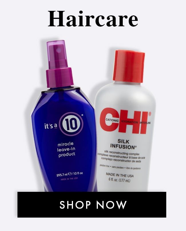 Haircare. Shop Now