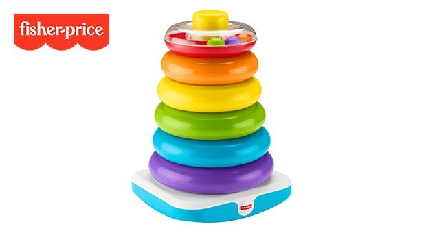Fisher-Price Giant Rock-a-Stack Toy for Toddlers