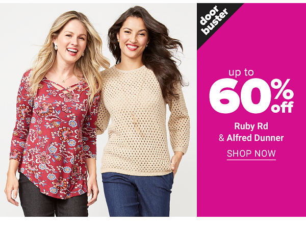 Up to 60% off Ruby Rd, & Alfred Dunner - Shop Now