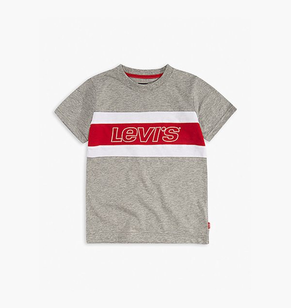 Little Boys Color Block Tee Shirt