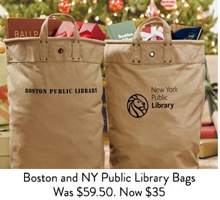 Boston Public Library Delivery Tote Bag