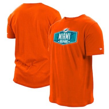 Miami Dolphins New Era 2021 NFL Draft Hook T-Shirt - Orange