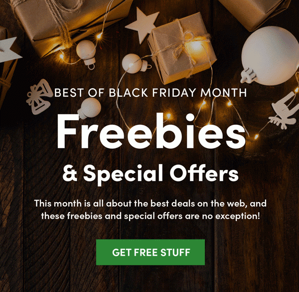 Best of Black Friday Month Freebies & Special Offers | Get Free Stuff