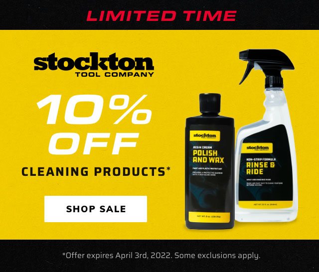 10% off Stockton Cleaning Products 