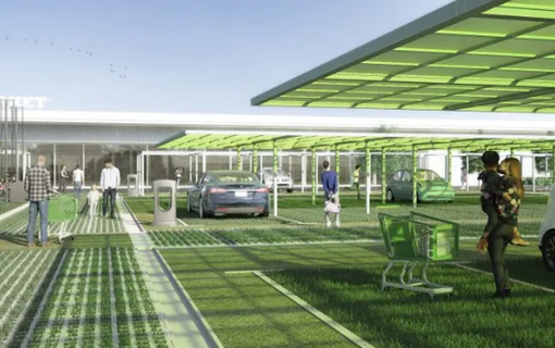 A better use for sprawling, big-box store parking lots? Urban farms