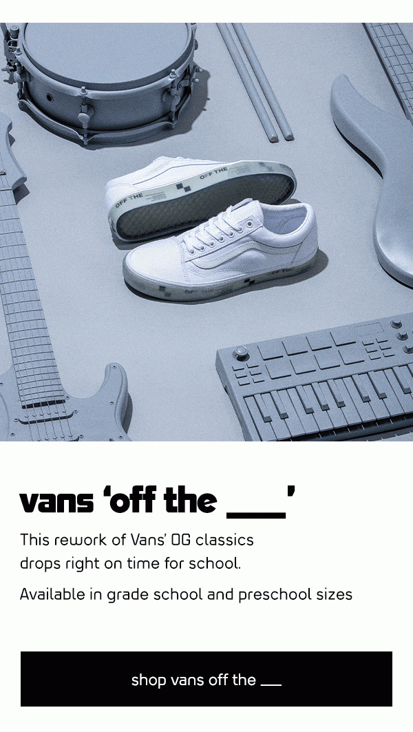 vans off the blank collection
