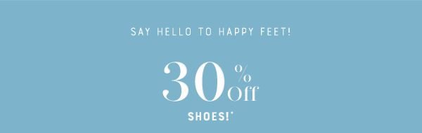 30% Off Shoes
