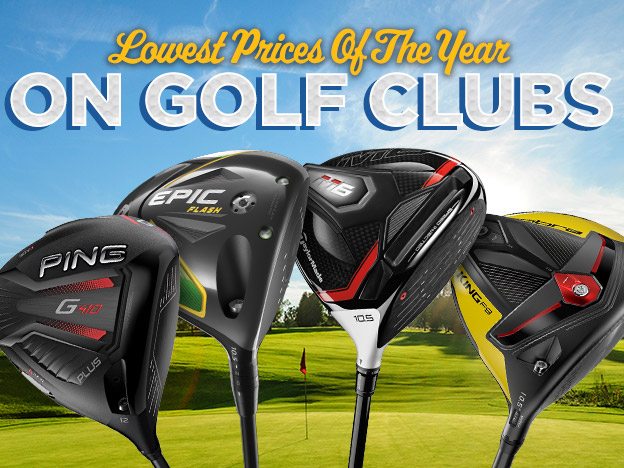 Lowest Prices of the Year on Golf Clubs 