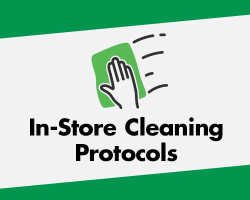 In-Store Cleaning Protocols