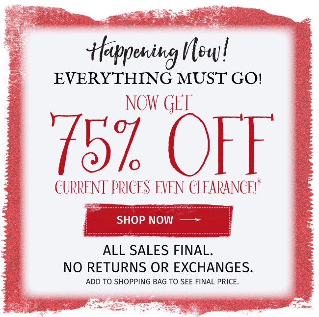 Shop Holiday | Get 75% Off Sitewide*.