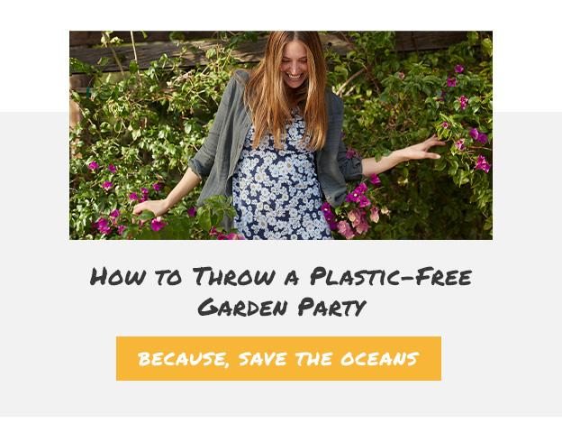 How to Throw a Plastic-Free Garden Party