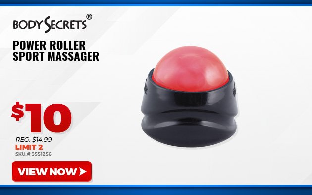 BODY SECRET POWER ROLLER SPORT MASSAGER