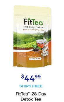 FitTea™ 28-Day Detox Tea | $44.99 | ships free