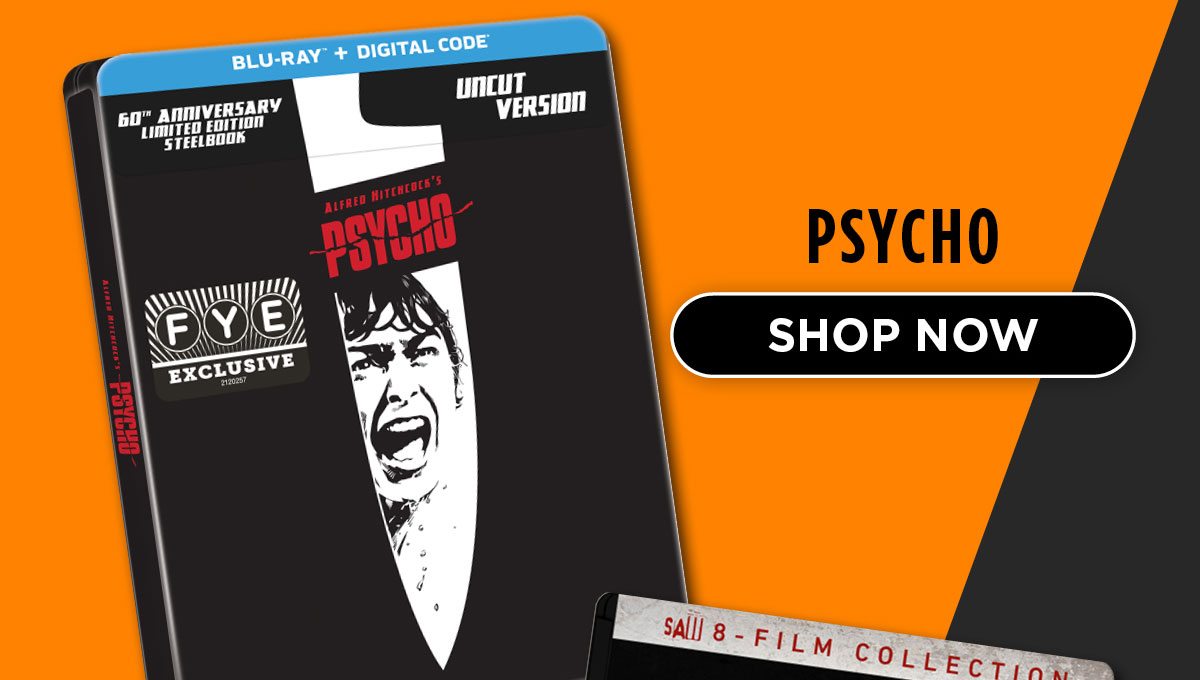 Psycho - FYE Exclusive Blu-Ray Steelbook