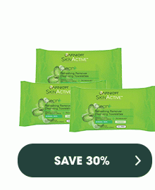 GARNIER SKINACTIVE - SAVE 30 PERCENT >