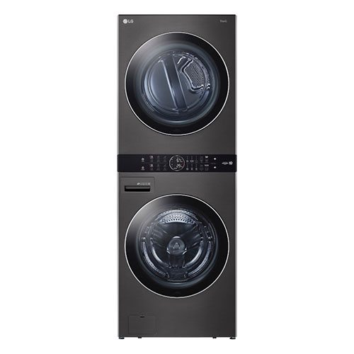 LG Single Unit Front Load WashTower™ w/Center Control™ 4.5 cu. ft. Washer and 7.4 cu. ft. Electric Dryer