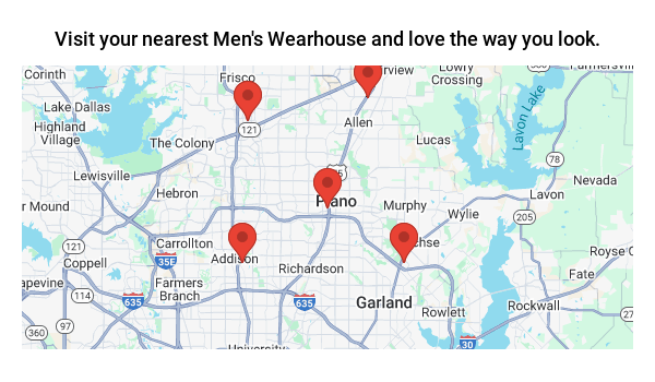 Men's Wearhouse Store Locator