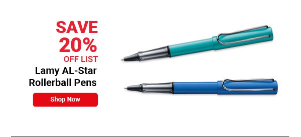 Lamy AL-Star Rollerball Pens