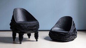 Vadim Kibardin Paper Furniture - Black Collection