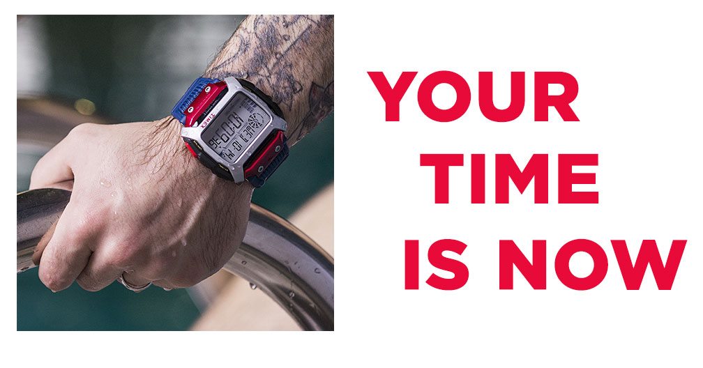 timex command red bull