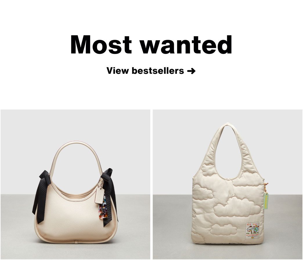 Most wanted. View bestsellers 