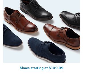 Shoes Starting at $109.99