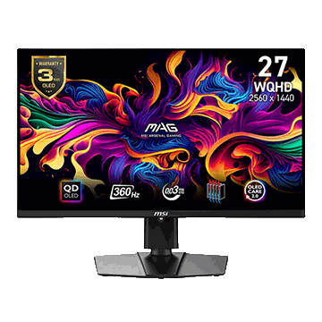 MSI MAG 271QPX 27" 2K WQHD (2560 x 1440) 360Hz Gaming Monitor