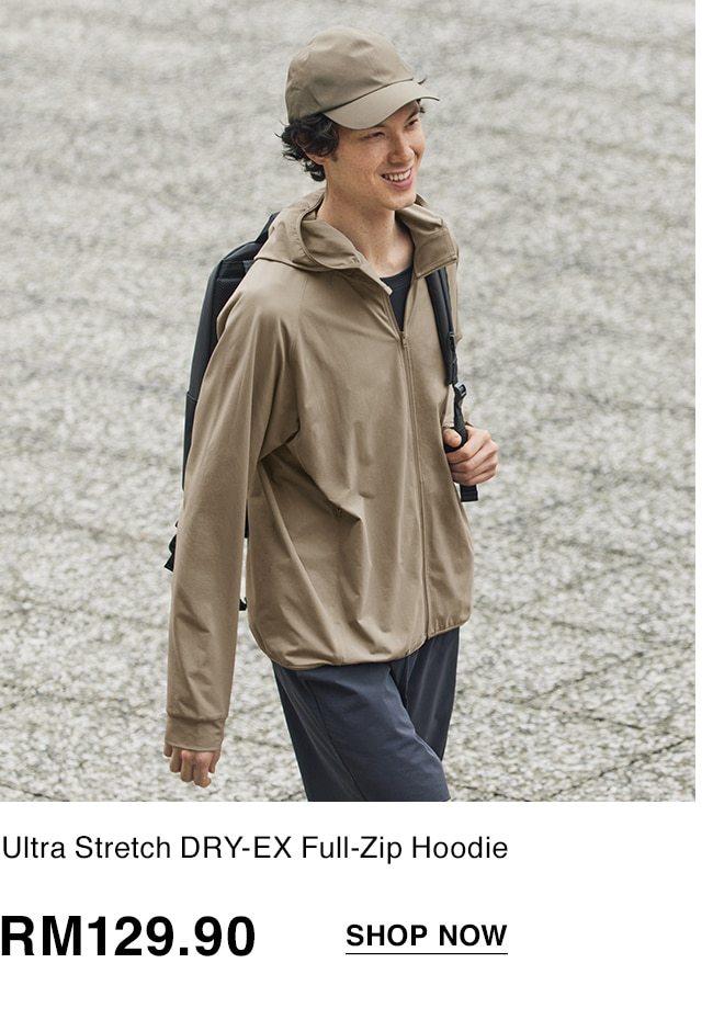 Ultra Stretch DRY-EX Full-Zip Hoodie