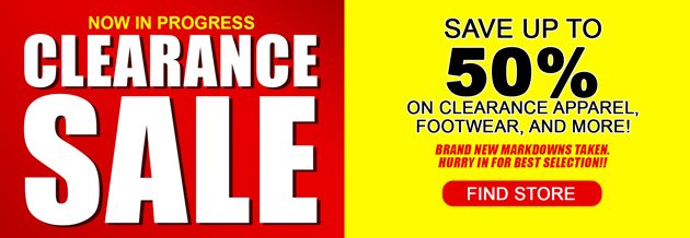 Clearance Sale