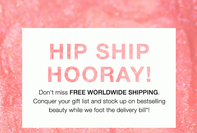 FREE WORLDWIDE SHIPPING