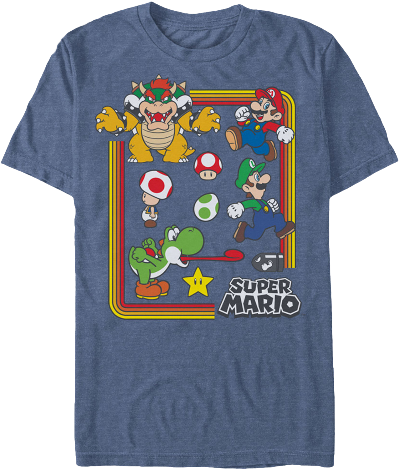Characters Super Mario Bros. T-Shirt
