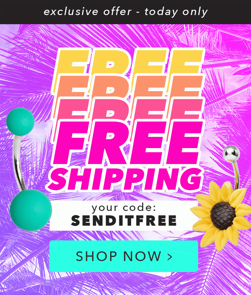 Free Shipping - Use code: SENDITFREE