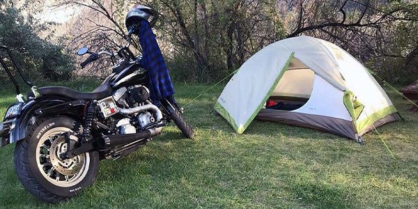 How to camp off your motorcycle