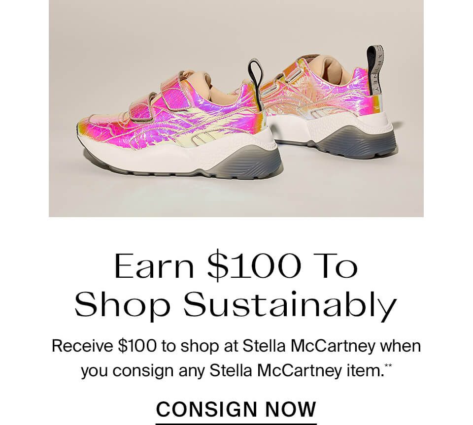 Earn $100 To Shop Sustainably At Stella McCartney**