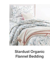 Stardust Organic Flannel Bedding