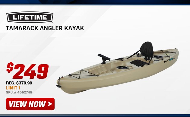 Lifetime Tamarack Angler Kayak