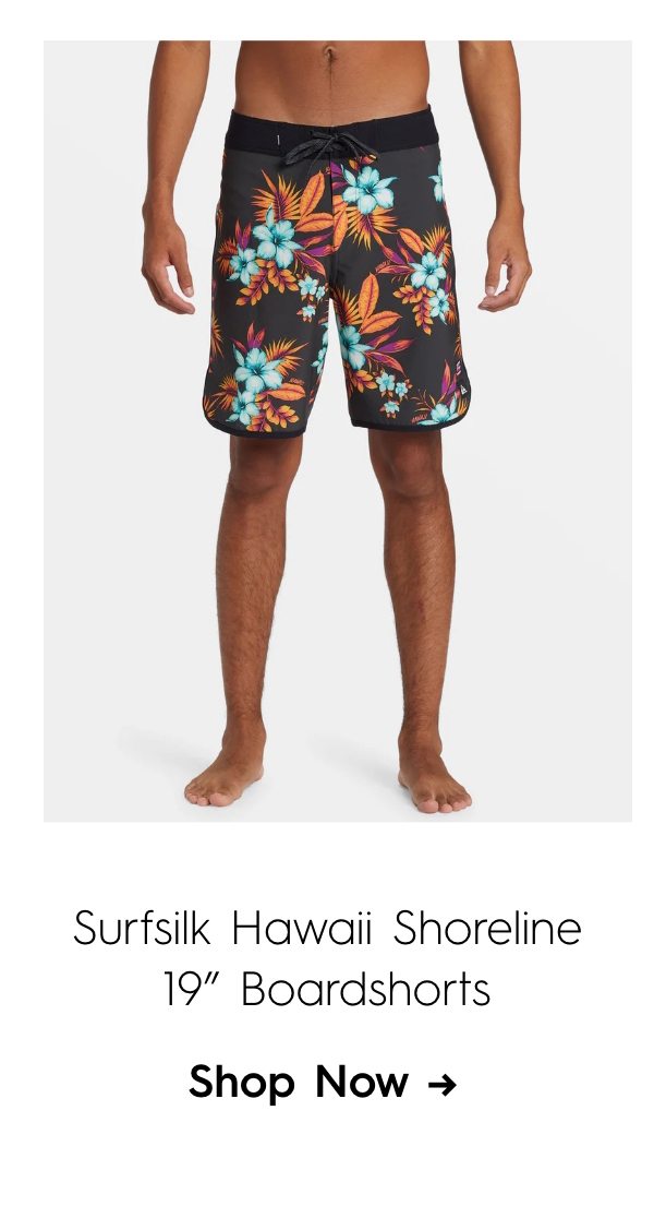 Surfsilk HawaII Shoreline 19" Boardshorts