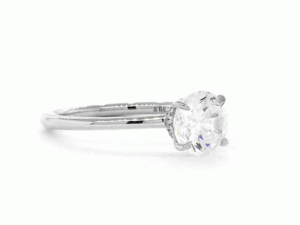 Shop Secret Halo Diamond Ring