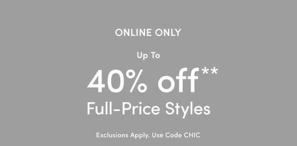 Up To 40% off