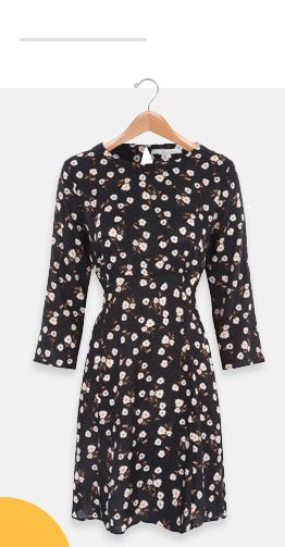 small floral print dress