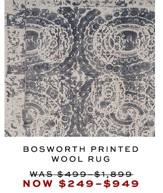 BOSWORTH PRINTED WOOL RUG